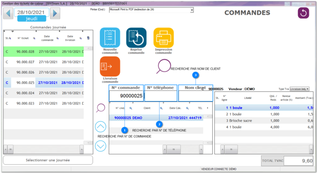 4.1.3.1. Gestion des commandes